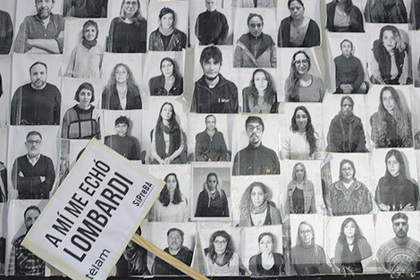 Hace un mes el Gobierno despidió a 357 trabajadores de Télam.