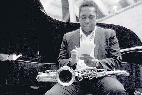 John Coltrane en el estudio de Rudy Van Gelder donde se registró la sesión perdida y ahora encontrada.