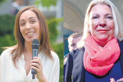 La gobernadora Vidal y la diputada Carrió quedaron envueltas en las irregularidades.