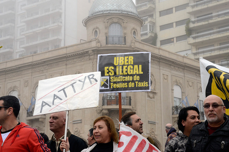 Desde el Sindicato de Peones de Taxi la tildaron de “provocadora” a la edila. (Fuente: Andres Macera)