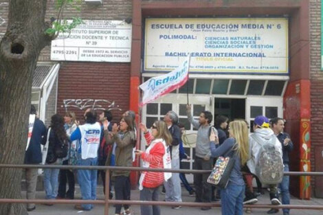 El Frente de Unidad Docente se hizo presente tras lo ocurrido con la caldera.