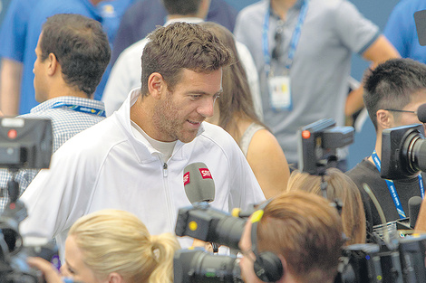 Del Potro desborda de confianza en el US Open