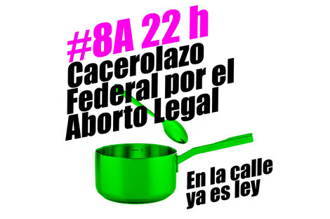 Cacerolazo federal por el aborto legal