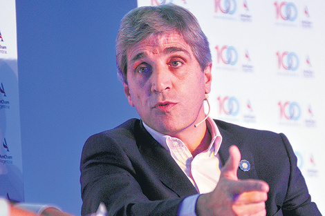 Luis Caputo, presidente del Banco Central.