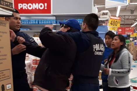 El operativo policial frustró el saqueo en Comodoro Rivadavia.