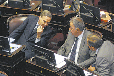 “No estoy de acuerdo con la inversión de la carga de la prueba”, dijo Pichetto.