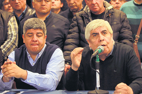 Hugo y Pablo Moyano serán parte hoy del encuentro del Grupo Lezica.