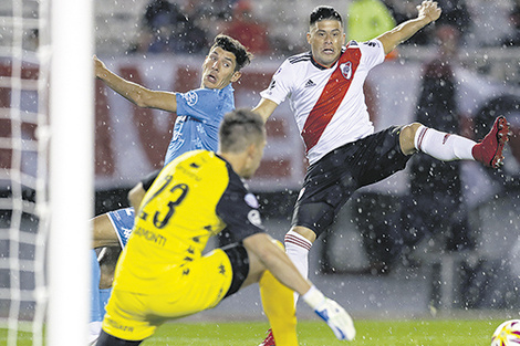 River tropezó con un gran Rigamonti