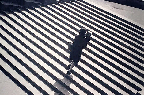 “Escaleras”, 29 x 43,8 cm, fotografía de Aleksandr Ródchenko, tomada en 1929.