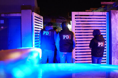 La policía requisó viviendas en la zona del Pasaje 1221, al sudoeste de la ciudad.
