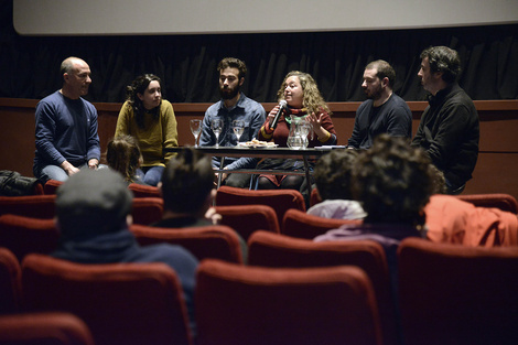 En el panel convocado por Calanda Producciones se escucharon voces de Buenos Aires y Rosario. (Fuente: Andres Macera)