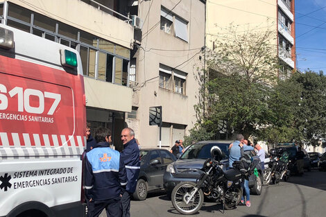 El hecho ocurrió en el centro de la ciudad, en un departamento ubicado en calle Italia 1400. (Fuente: Sebastián Granata)