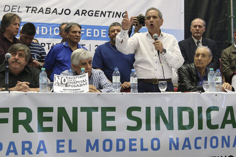 Los gremios más combativos de la CGT marchan a Luján