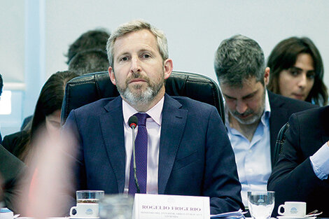 Frigerio asistió a la comisión de Presupuesto pero dejó a varios diputados opositores sin poder preguntar. (Fuente: Jorge Larrosa)