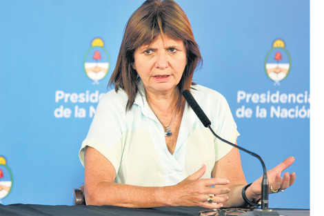 Bullrich no dudó en avalar a sus subordinados.