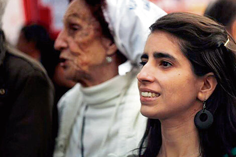 La nieta restituida María Victoria Moyano Artigas es abogada e integra el Centro de Profesionales por los DD.HH. (Fuente: PTS)