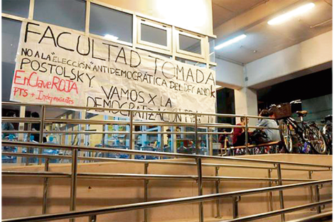 La Facultad de Ciencias Sociales es la única que sigue ocupada.
