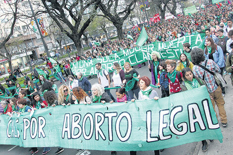 Un grito por el aborto que mantiene vigencia