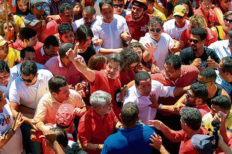 Haddad recorrió el nordeste donde Lula arrasa