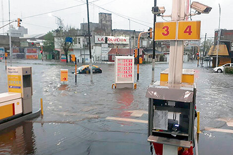 Esta tormenta sí fue en serio