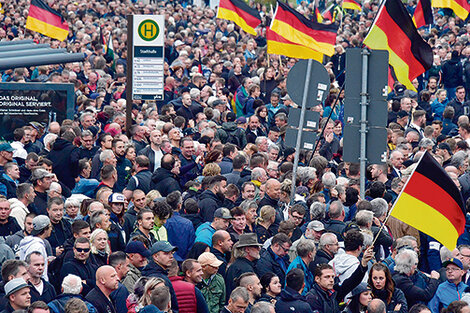 Protesta xenófoba en Alemania