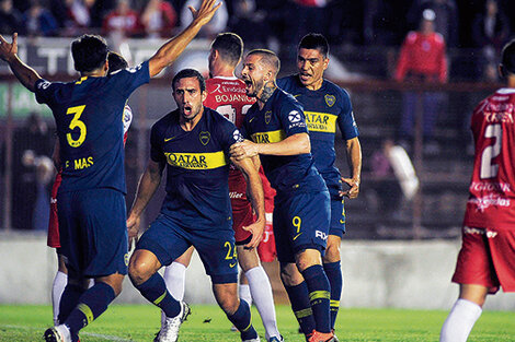 Boca se prende arriba en la pelea