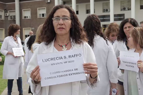 Los trabajadores del Posadas contra el desguace del hospital