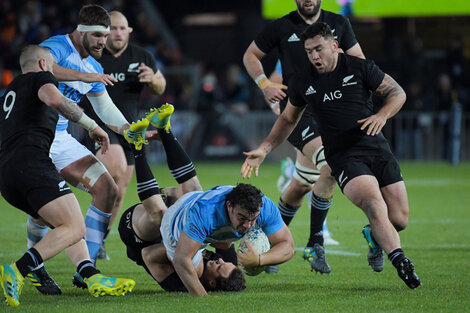 Los All Blacks fueron mucho para los Pumas