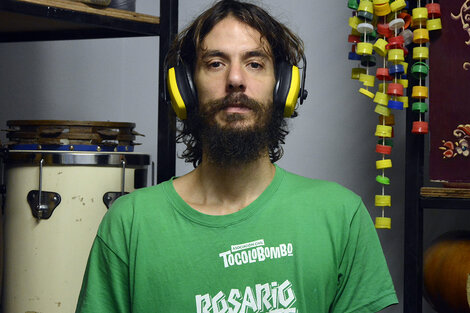 Con su percusión, Seminara propone un viaje musical antropológico.