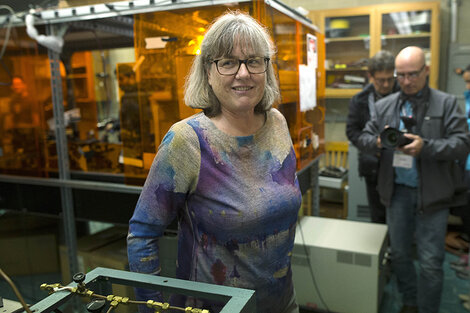 Donna Strickland, tercera mujer