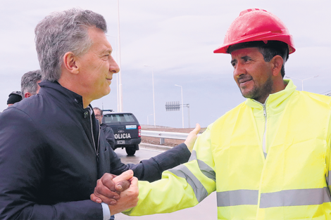 El presidente Mauricio Macri estuvo una hora en Santa Fe para participar de un acto. (Fuente: NA)