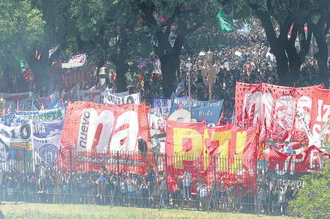 En diciembre pasado hubo fuertes movilizaciones al Congreso contra las reformas jubilatoria y laboral.