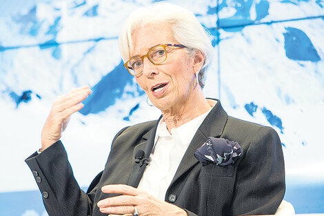 Christine Lagarde, titular del FMI. Los escenarios pesimistas de junio fueron superados por la realidad. Esta vez advierten sobre un probable colapso.