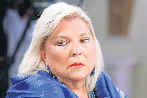 Elisa Carrió, lider de CC.