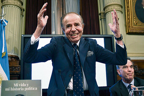 Hasta ayer, Menem estaba en libertad gracias a sus fueros.