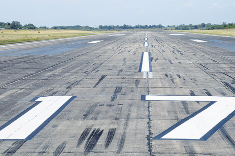 El aeropuerto de El Palomar se montó en un sitio de la memoria. (Fuente: NA)