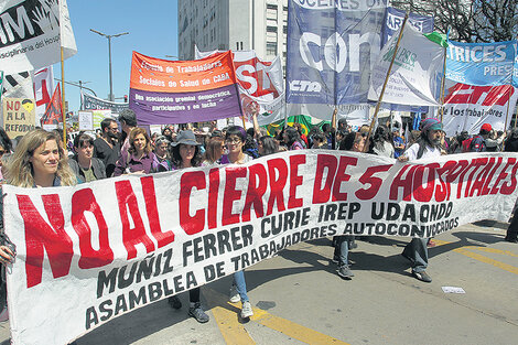 En marcha para defender la salud pública