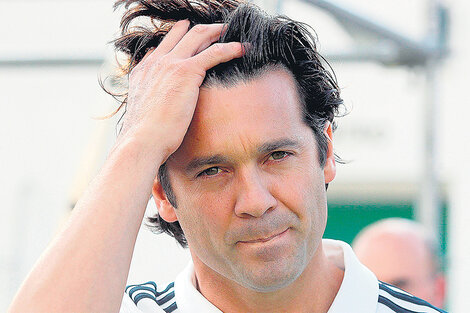 Solari, DT interino del Real Madrid.