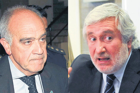 El juez Luis Carzoglio y el procurador Julio Conte Grand, enfrentados por la causa Moyano.