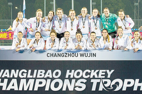 Las Leonas llegaron al bronce en China