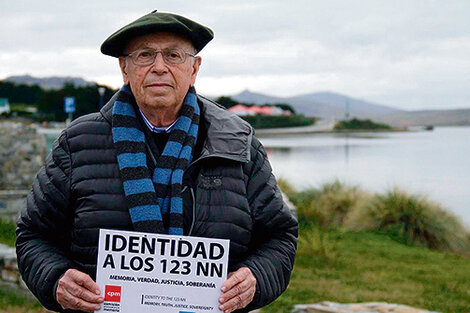 Tenembaum fue en 2017 a Malvinas.
