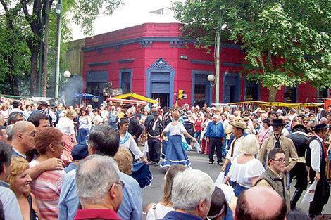 Un pueblo gauchesco en la ciudad