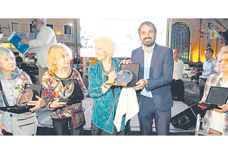 Las Abuelas festejaron en diciembre pasado su aniversario.