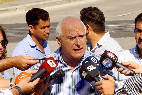 Lifschitz y sus funcionarios fustigaron a Corral y aseguran que “ya está en campaña”.