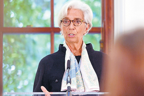 Christine Lagarde, directora gerente del FMI.