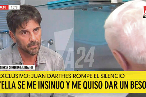 La entrevista a Darthes fue en su casa de Nordelta; el entrevistador, Mauro Viale.