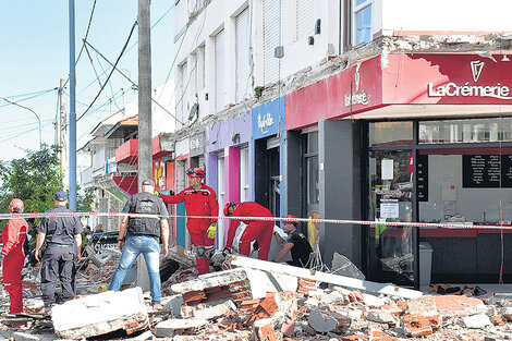 La esquina de Puán y Acevedo, donde se produjo la tragedia.