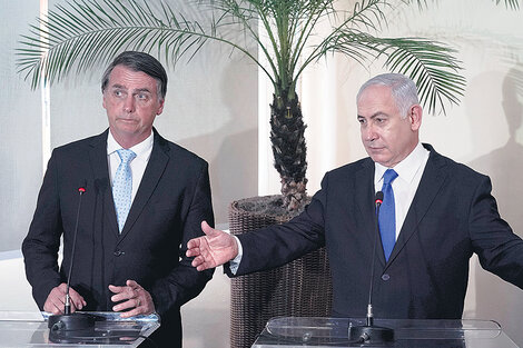 Netanyahu llegó ayer a Brasil y se queda hasta el 1º de enero cuando asume su “socio” Jair Bolsonaro.