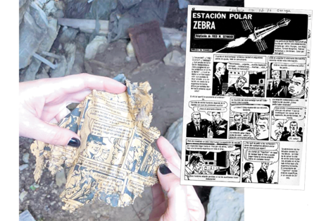 Un refugio de imágenes en la guerra