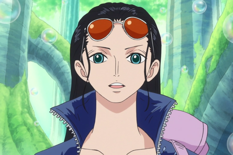 Nico Robin (One Piece) es uno de sus hitos, a la par de Ritsuko Akagi (Evangelion) o Enfermera Joy (Pokémon).